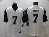 Nike Cowboys 7 Trevon Diggs White Color Rush Limited Jersey,baseball caps,new era cap wholesale,wholesale hats